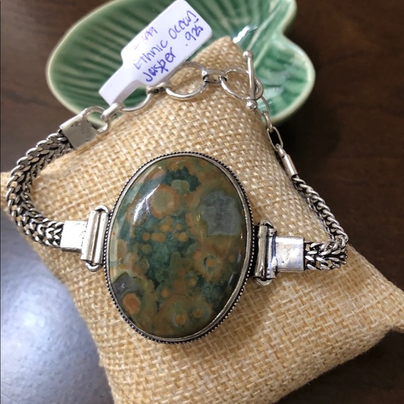 Jewelry - Rich Genuine Gemstone Bracelet 🔥🔥.925